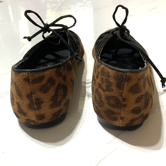 NINE WEST Merloto Cheetah Print Ballet Flats Sz 5.5 - Picture 8 of 13